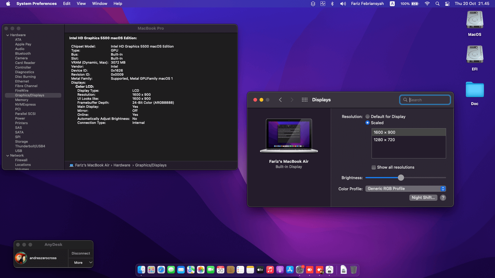Panasonic Toughbook CF NX4 [Broadwell   Intel HD 5500 + PS2]   OpenCore 4